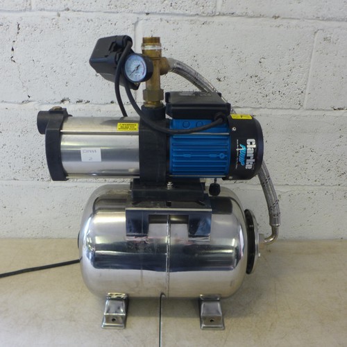 2332 - A Clarke Pump CBT1300SS booster water pump (8013) * this lot is sold as scrap + VAT*