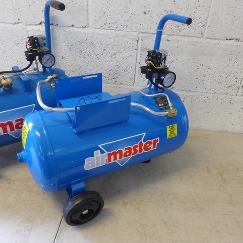 2338 - Two Clarke Air Master compressor tanks including a Tiger 7/260 and a tiger 8/260 (8024) * this lot i... 