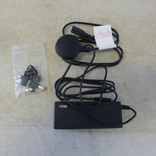 2091 - 4 x Logik Universal laptop power adapters  with range of fittings (Sealed)