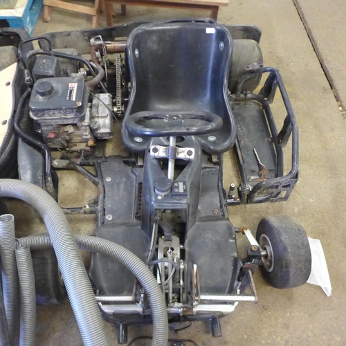 2177 - Two petrol Go-Karts including a SodiKart - sold as found, one seen running however both will require... 