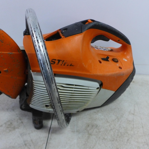 2012 - A Stihl TS410 petrol driven stone cutting saw