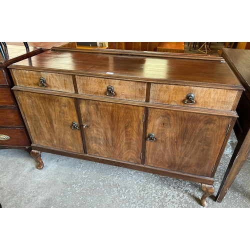 187 - A walnut sideboard