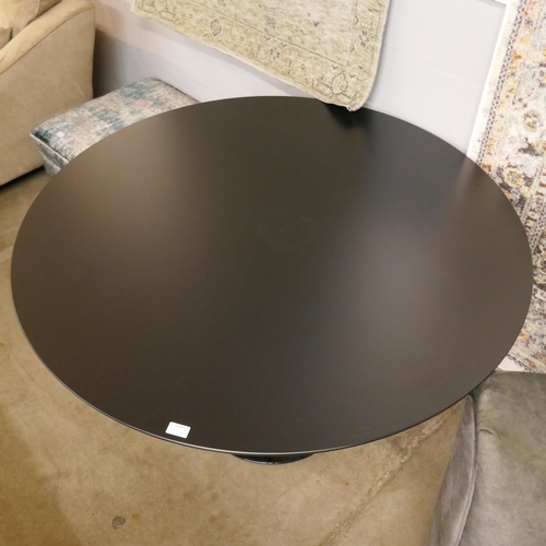 1348 - A black Tulip table - RRP £399
