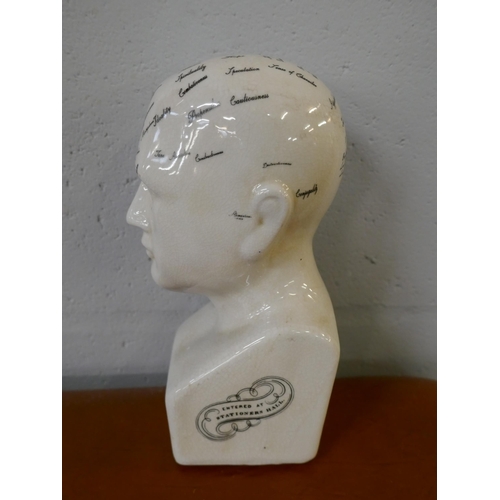 1400 - A phrenology head