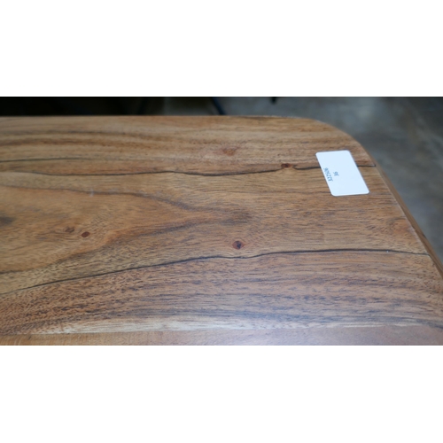 1413 - An Ava dining table, bench and four Novo chairs  *This lot is subject to VAT