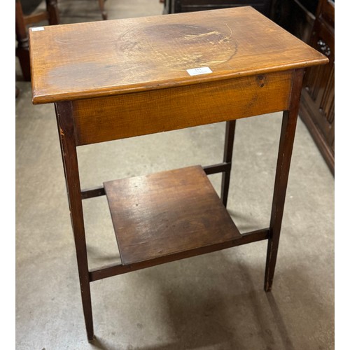 214 - An Edward VII mahogany occasional table