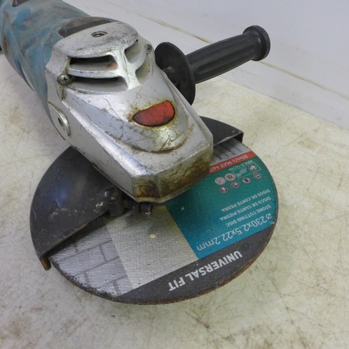 2015 - A JCB CJCB-CPM 1800L sliding mitre saw and a Silverline 124445 angle grinder