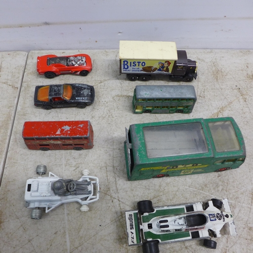 2088 - A bag of various model cars