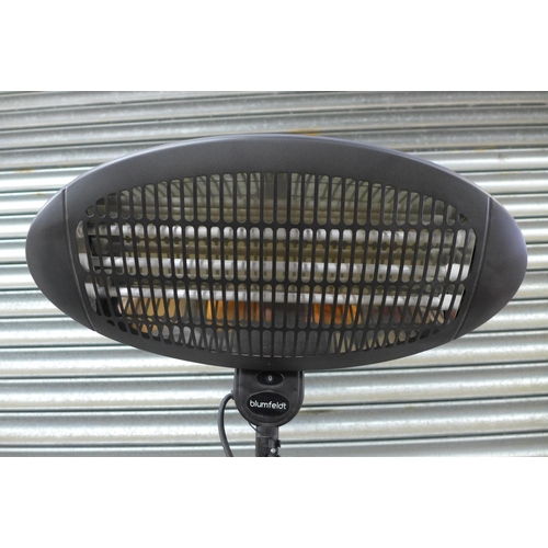 2189 - A Blumfeldt electric patio heater