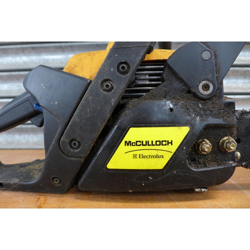 2212 - A McCulloch MAC335 vortex air petrol driven chainsaw