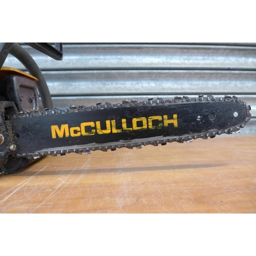 2212 - A McCulloch MAC335 vortex air petrol driven chainsaw