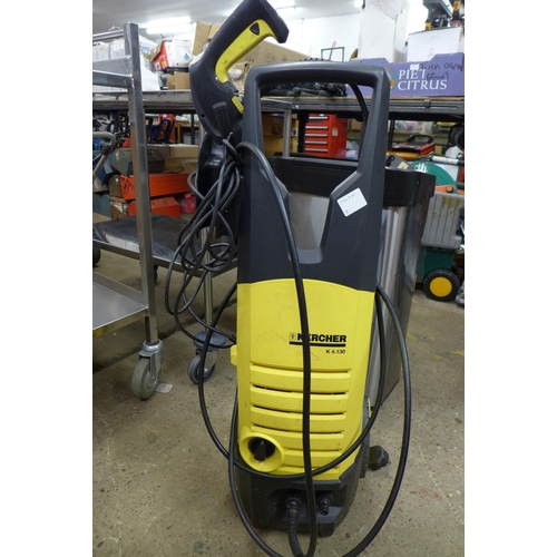 2235 - 6 assorted pressure washers including a Karcher Compact, Karcher K4.130, Power Max 1700W patio and c... 