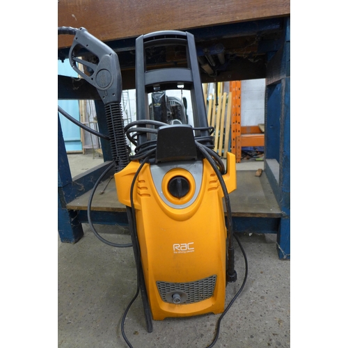 2235 - 6 assorted pressure washers including a Karcher Compact, Karcher K4.130, Power Max 1700W patio and c... 