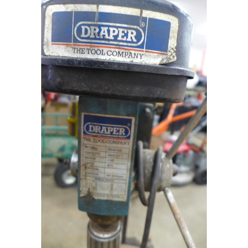 2239 - A Draper GD16/12A 16mm variable speed 240v pillar drill