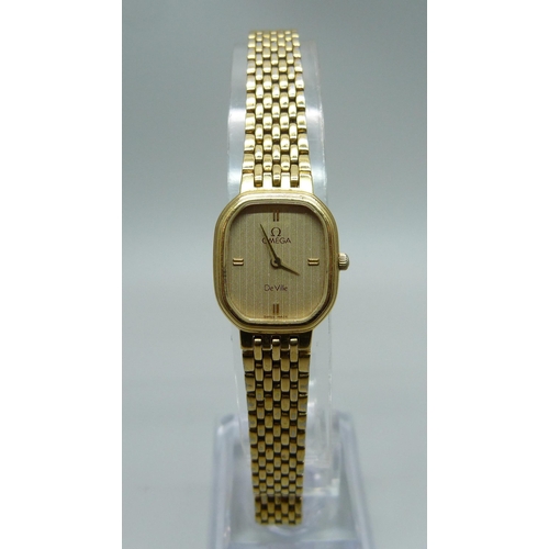 1000 - A lady's Omega De Ville wristwatch