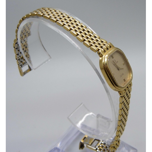 1000 - A lady's Omega De Ville wristwatch