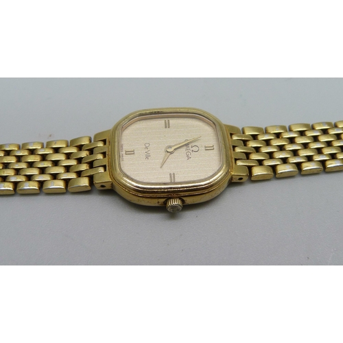 1000 - A lady's Omega De Ville wristwatch