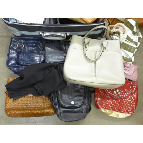 1164 - A collection of approximately twenty bags and purses including Ted Baker **PLEASE NOTE THIS LOT IS N... 