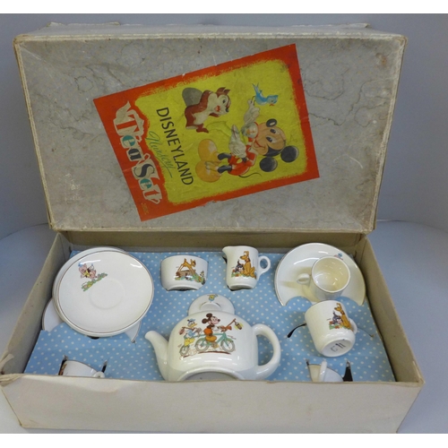 698 - A Beswick Disneyland Nursery Tea Set, boxed