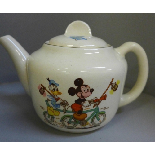 698 - A Beswick Disneyland Nursery Tea Set, boxed