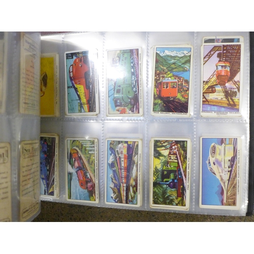 762 - A collection of cigarette cards