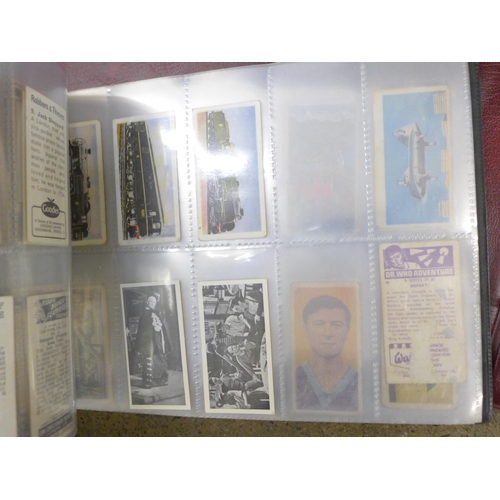 762 - A collection of cigarette cards