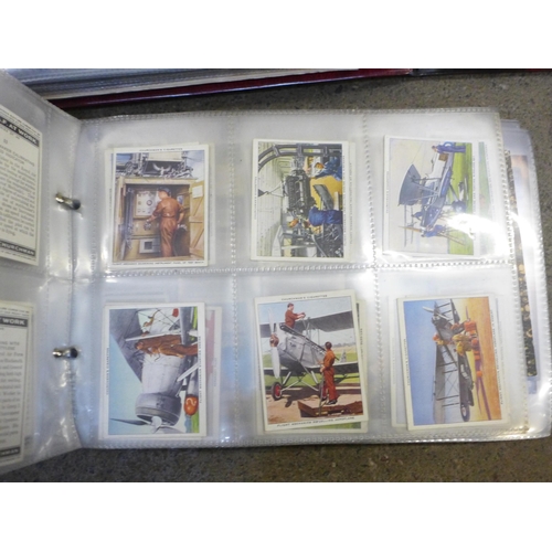 762 - A collection of cigarette cards