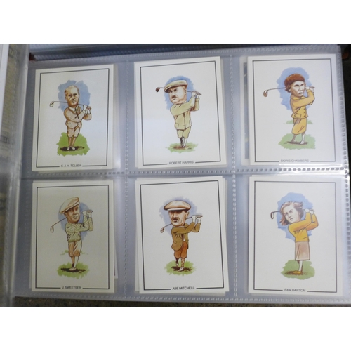 762 - A collection of cigarette cards