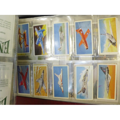 762 - A collection of cigarette cards