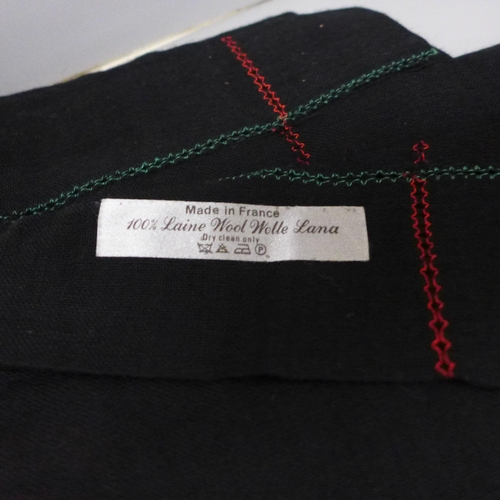 769 - Two vintage Liberty wool shawls