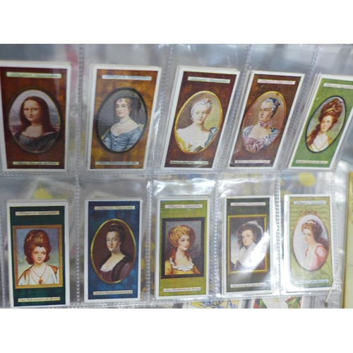 798 - Twenty sets of cigarette cards