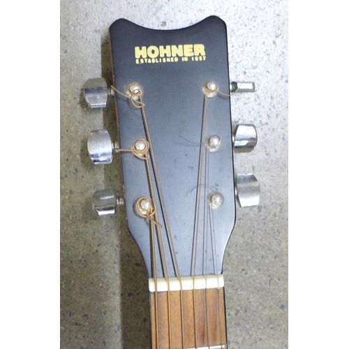 853 - A Hohner Countryman acoustic guitar