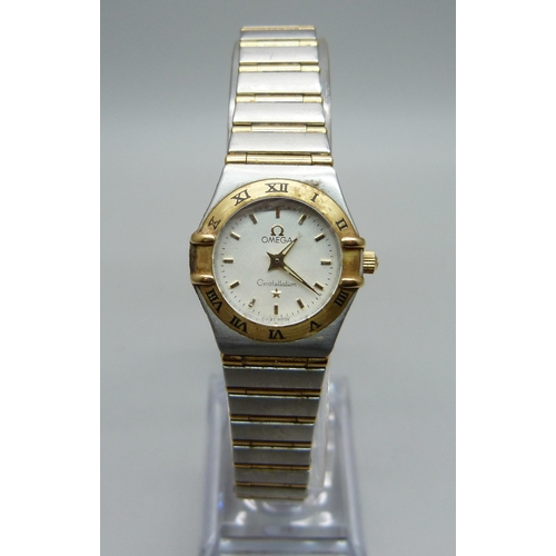 868 - A lady's Omega Constellation wristwatch, boxed