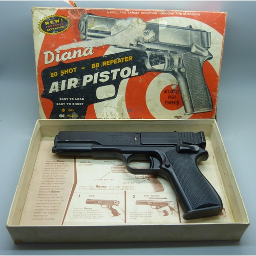 926 - A Diana air pistol, model G10, .177 calibre