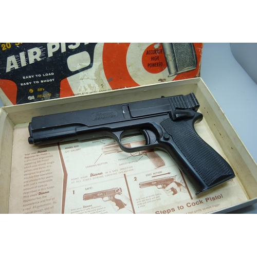 926 - A Diana air pistol, model G10, .177 calibre