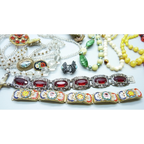 936C - A collection of costume jewellery