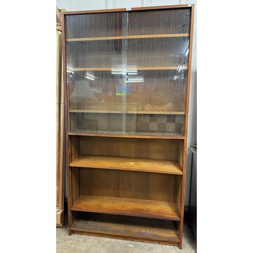 301 - A mahogany bookcase