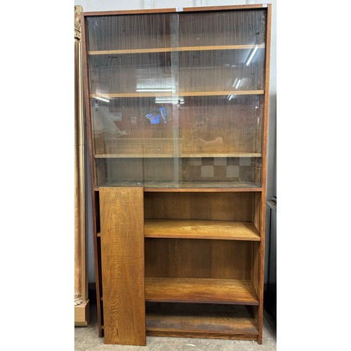 301 - A mahogany bookcase