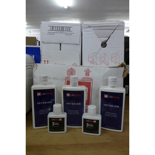 2276 - A large quantity of Auto Glym Lifeshine products including 500ml bottles of ultimate interior protec... 