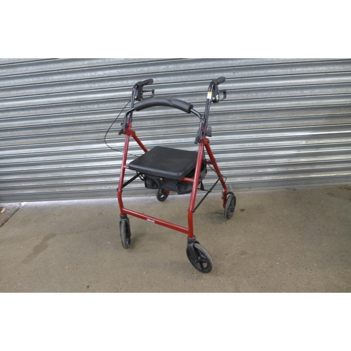 2288 - A Drive wheelchair, Lomax wheelchair and an unbranded walking assistant