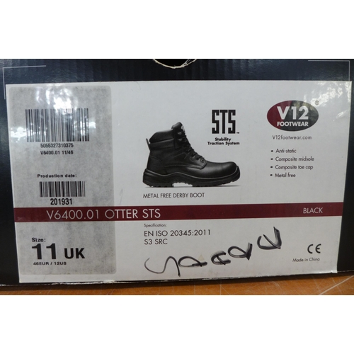 2298 - A pair of size UK 11 V12 Footwear safety boots