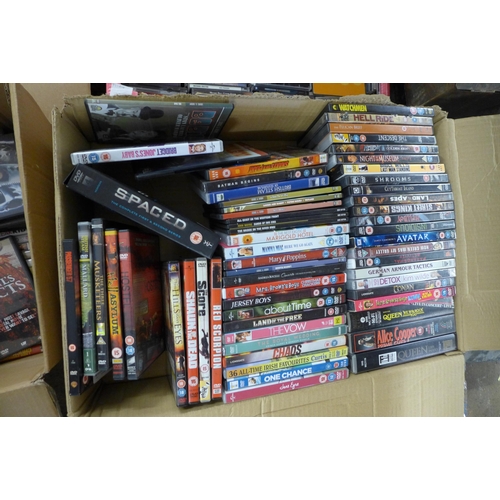 2327 - Approx. 400 assorted CD's and DVD's