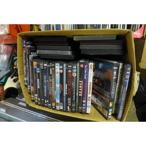 2327 - Approx. 400 assorted CD's and DVD's