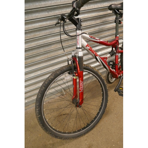 2156 - An Apollo FS26* full suspension aluminium framed mountain bike