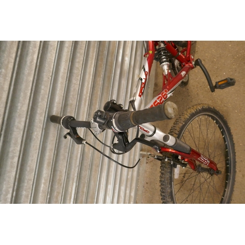 2156 - An Apollo FS26* full suspension aluminium framed mountain bike