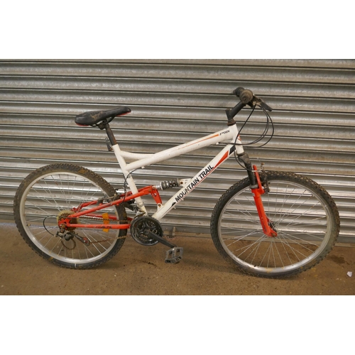 2161 - 3 push bikes - an Arden Mountain Trail full suspension mountain bike, a Motobecane Nomade ladies bik... 