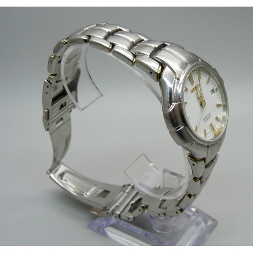 1030 - A Seiko Perpetual calendar wristwatch