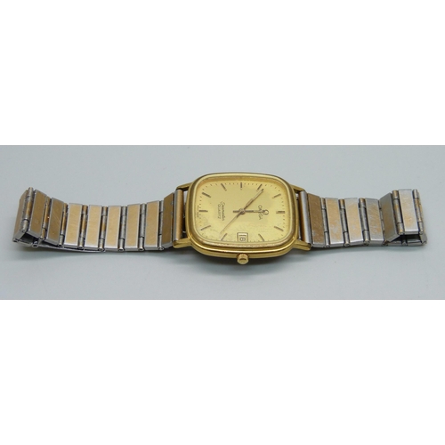 1036 - An Omega Seamaster Quartz date wristwatch