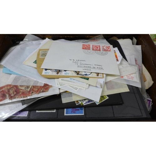 1092 - A collection of stamps including some First Day Covers **PLEASE NOTE THIS LOT IS NOT ELIGIBLE FOR IN... 