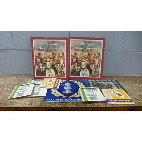 1093 - Collectors albums including Cadbury's Airlines and of The World, two Cleveland Historic Campaign Med... 